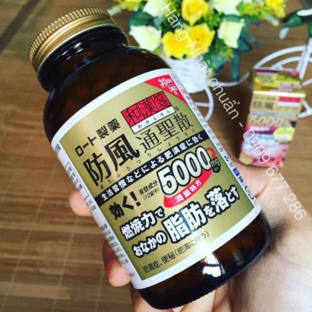 Viên giảm béo MỠ BỤNG Coleus Rohto 5000mg 264 viên Nhật Bản uống 22/30 ngày