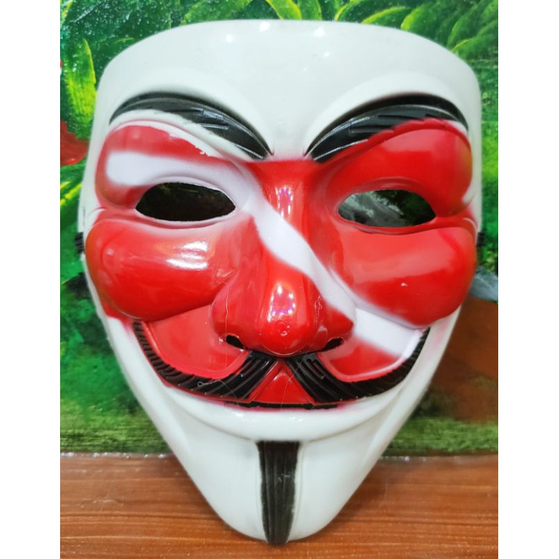 Mặt nạ hacker có đèn Anonymous trung thu halloween hóa trang