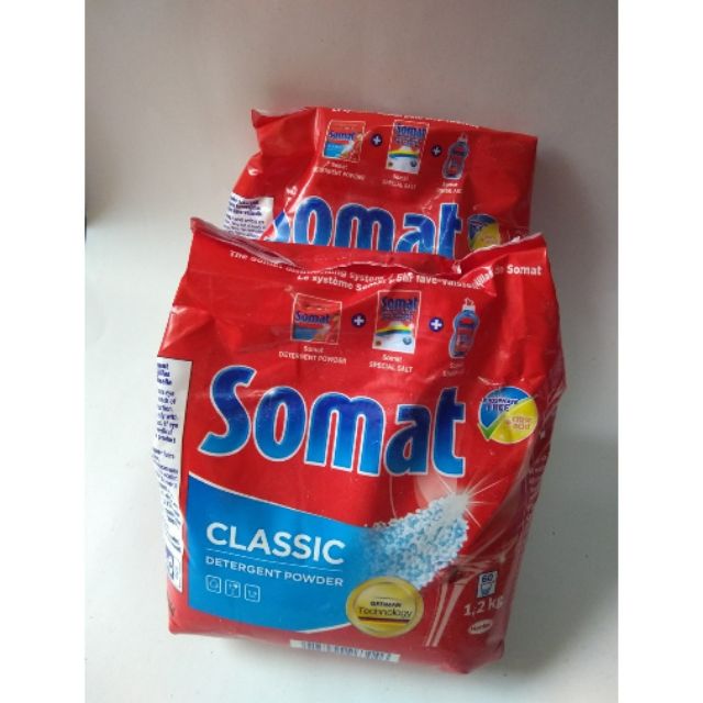 Combo 2 gói bột rửa bát Somat,hàng nhập khẩu Đức