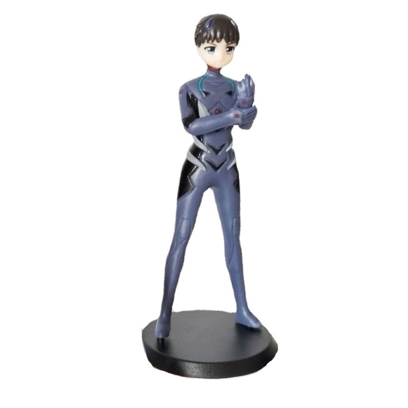 Bộ 5 Mô Hình Nhân Vật Ayanami Rei Asuka Mari Makinami Neon Genesis Evangelion 13Cm