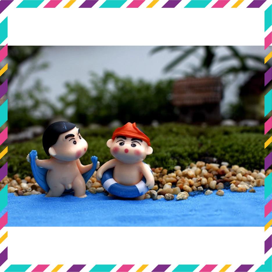 Mô Hình Shin Cậu Bé Bút Chì, Nhân Vật Hoạt Hình Thích Hợp  Trang Trí Góc Làm Việc, Học Tập, Decor