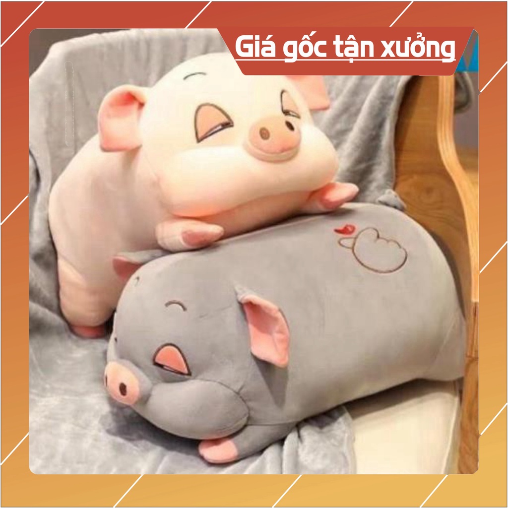 Bộ Chăn Gối Hình Chú Lợn Ỉn, Chú Mèo, Chú Cún, Chú Chuột 2 Trong 1 Ngủ Trưa Văn Phòng Dumbo Stor