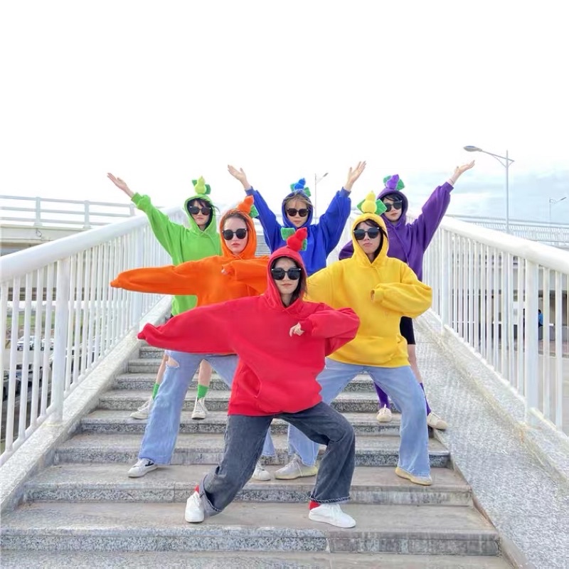 ÁO HOODIE HOA QUẢ NGỘ NGHĨNH