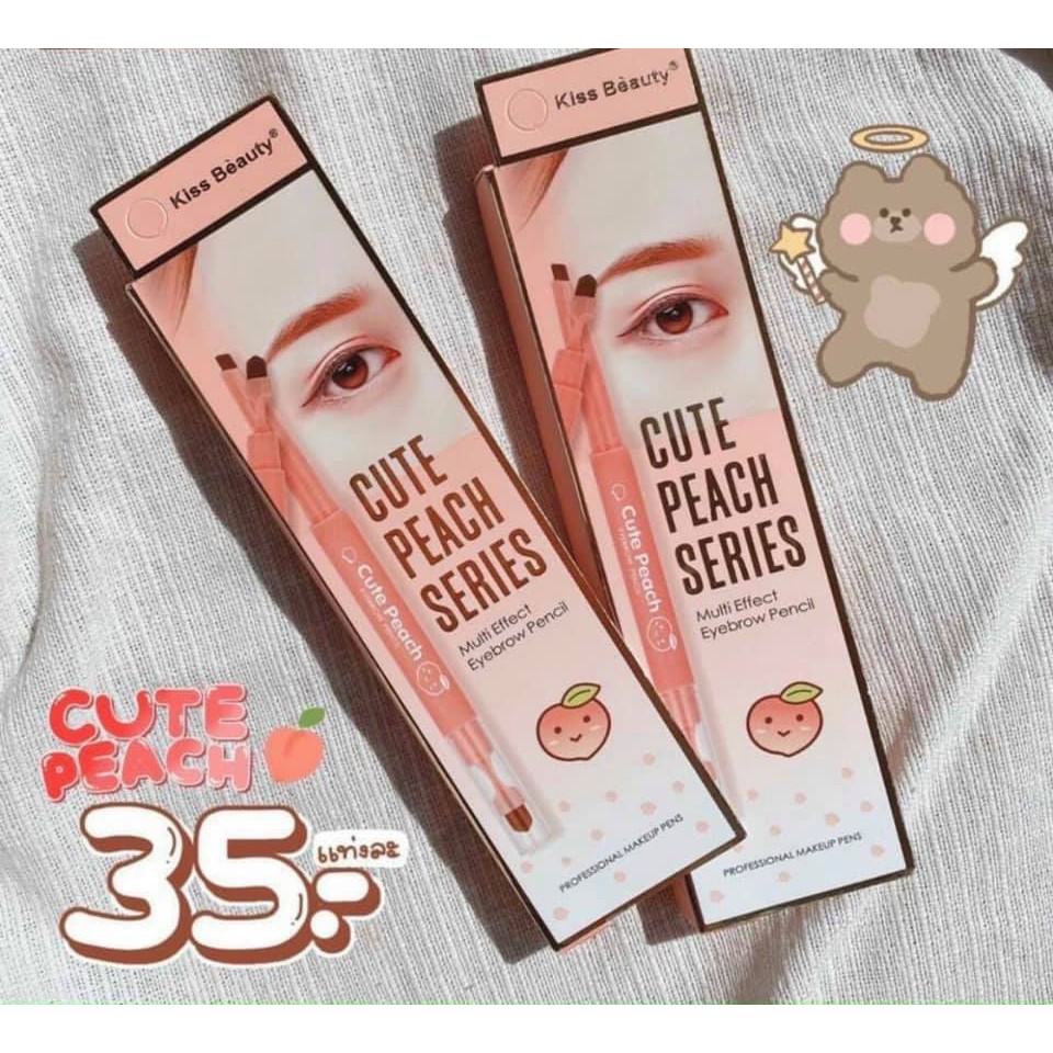 🍑 Chì kẻ chân mày Cute Peach Kissbeauty