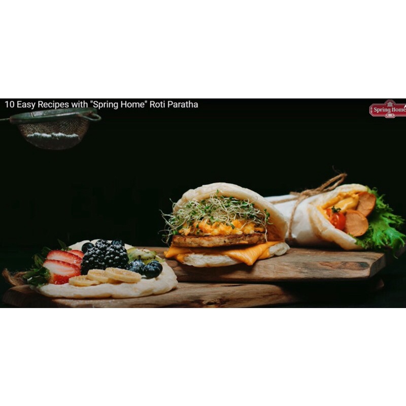 Bánh Roti Paratha Plain Vị Truyền Thống 1.3kg