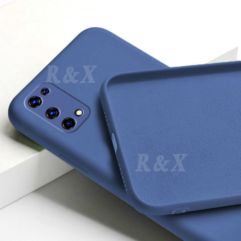 Ốp Điện Thoại Silicon Chống In Vân Tay Cho Realme 7 Pro 7 7i C17 C11 C12 6i 6pro 5i 5pro C3 C2 Xt