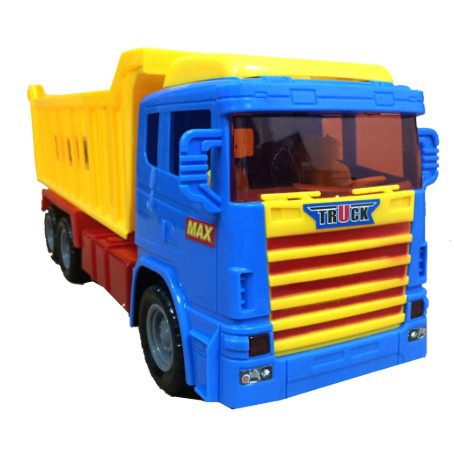 Đồ Chơi Ô Tô Mô Hình Xe Ben Loại Lớn Long Thủy Hàng VN Nhựa ABS Nguyên Chất