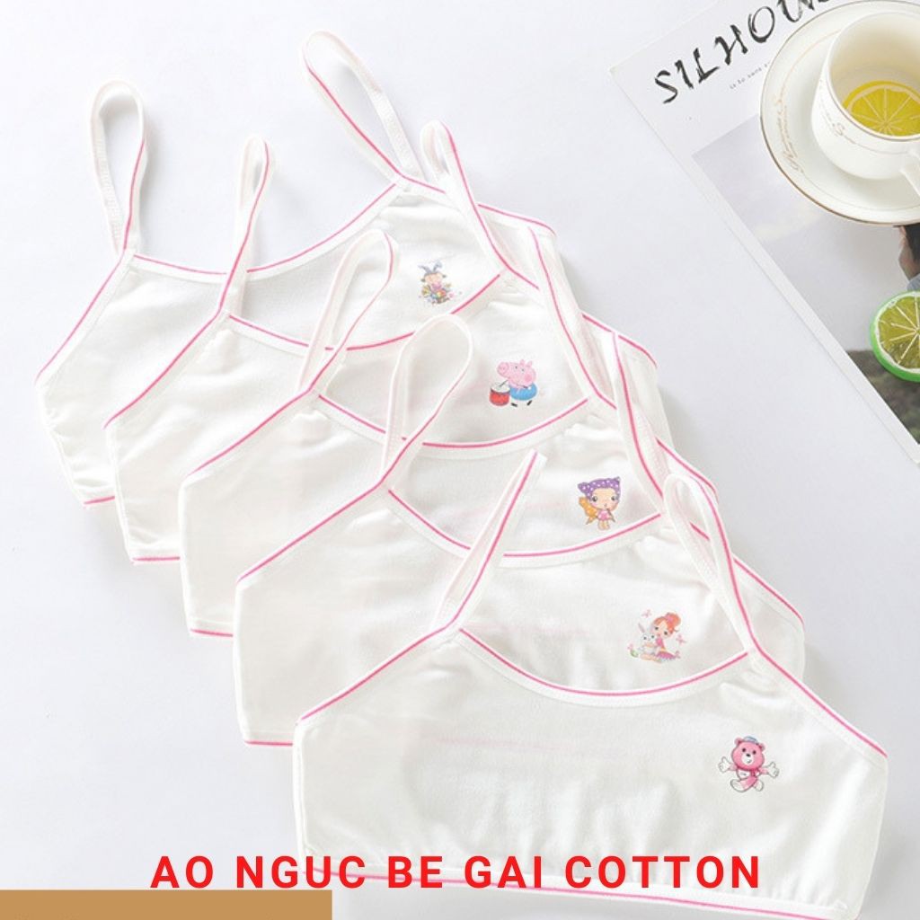 Áo ngực bé gái chất Cotton từ 8-12 tuổi