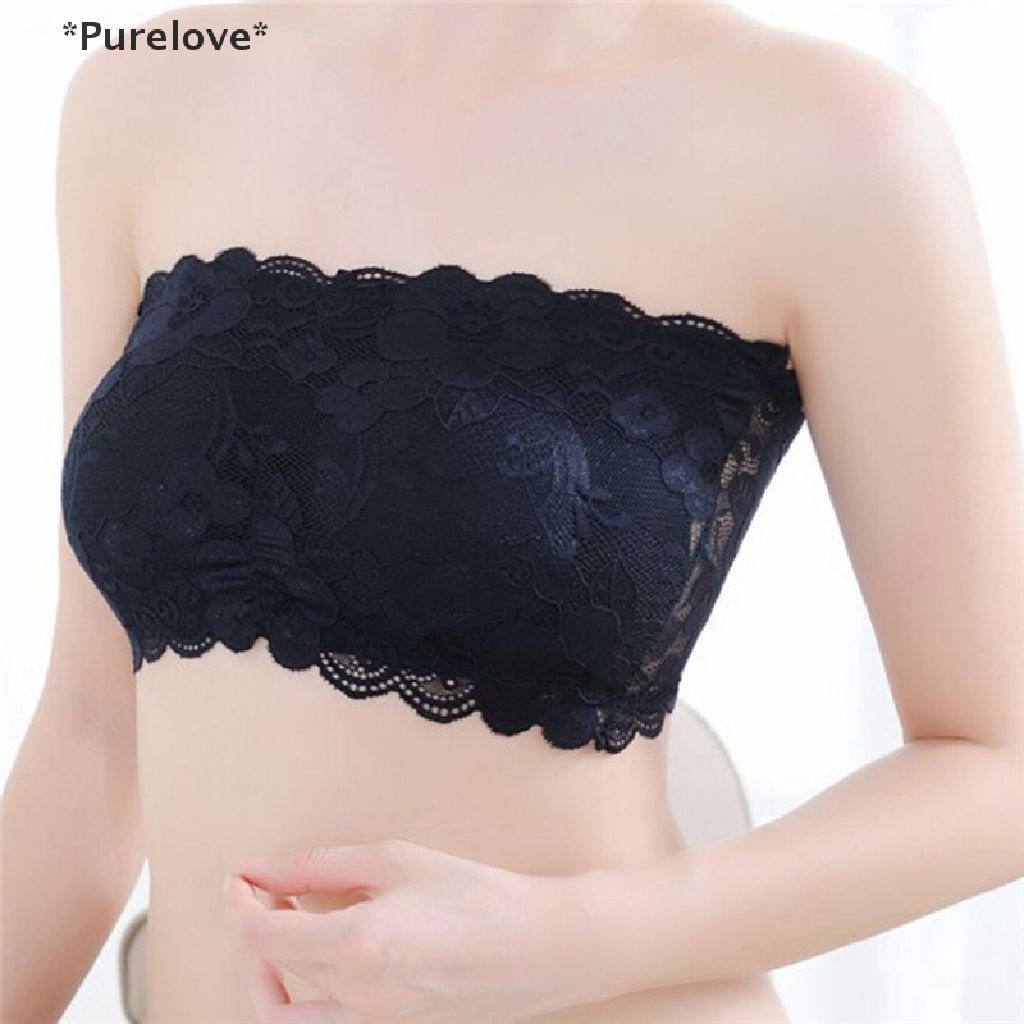 [Purelove] Áo lót Không Dây Co Giãn Nâng Ngực Không Đường May Có Đệm Ngực [Hot