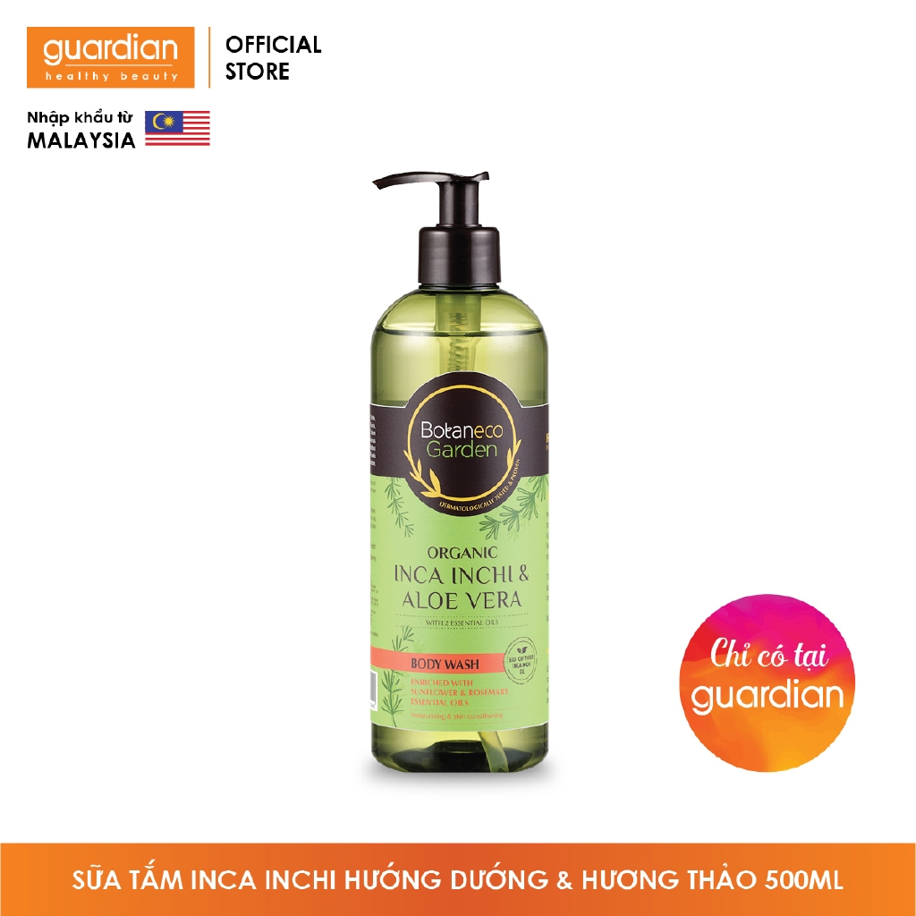 Sữa tắm Botaneco Garden Inca Inchi chiết xuất Hoa Hướng Dương và cây Hương Thảo 500ml | BigBuy360 - bigbuy360.vn