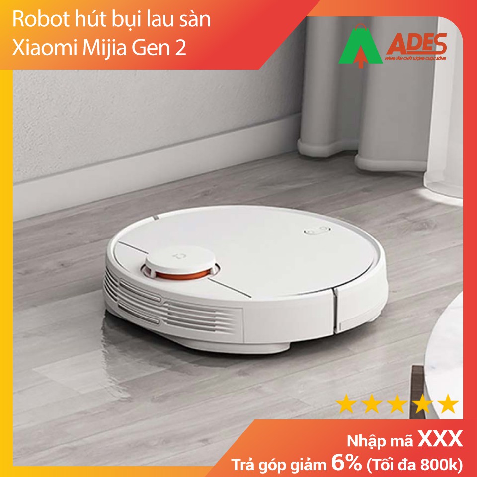 Robot hút bụi lau sàn Xiaomi Mijia Gen 2 (Vacuum Mop P) | BẢO HÀNH CHÍNH HÃNG | GIÁ RẺ BẤT NGỜ