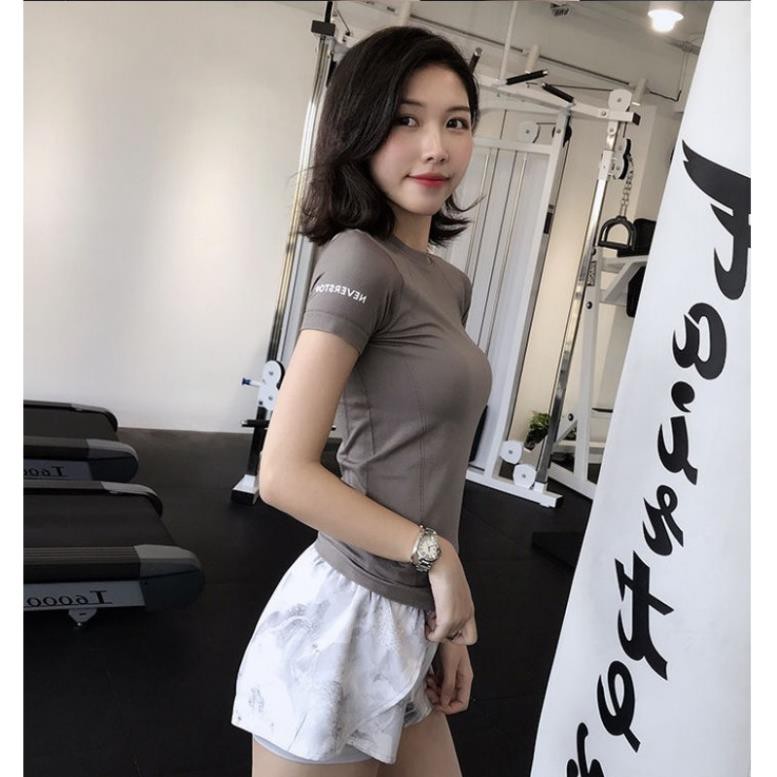 (Bobby Shop) Áo Thể Thao Nữ Never Stop (Đồ Tập Gym,Yoga) (Không Quần) - Cửa Hàng Việt Nam  ཾ ྇