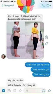 Kem tan mỡ tặng kèm đai