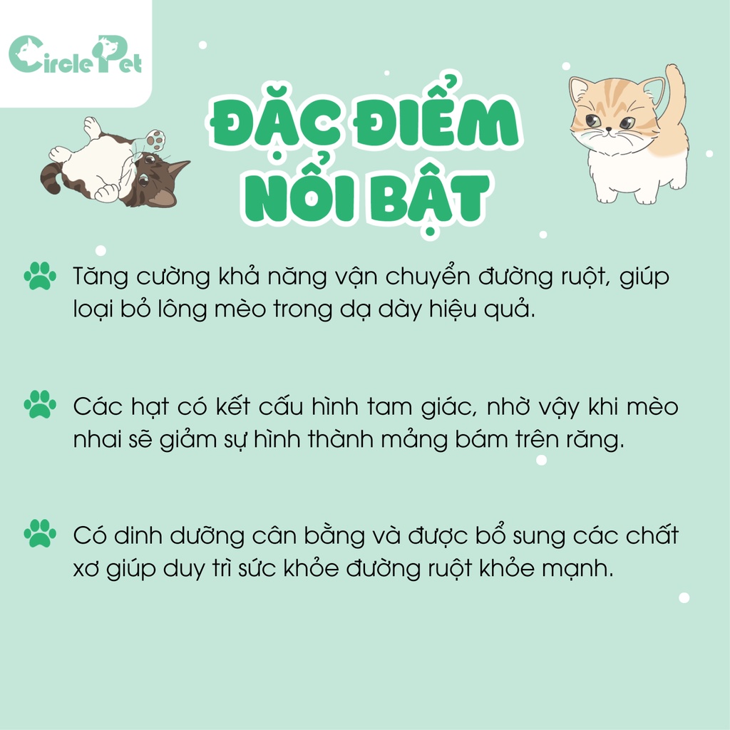 Thức Ăn Hỗ Trợ Tiêu Hóa Lông Trong Dạ Dày Cho Mèo Royal Canin Hairball Care 400g - Crircle Pet