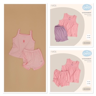 Bộ ba lỗ nous size 9-12m và 12-18m