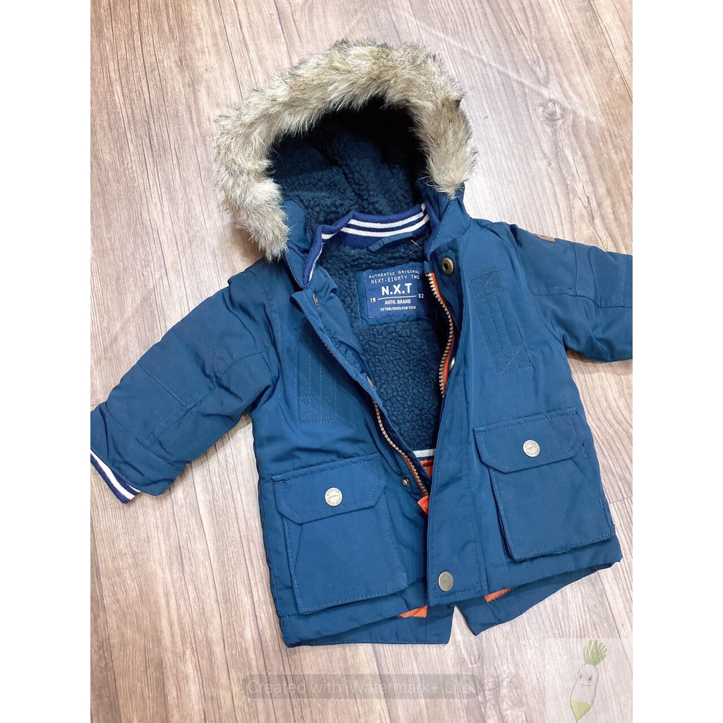 XẢ KHO!!! AK16 Áo Parka N3xt dư xịn cho bé- navy