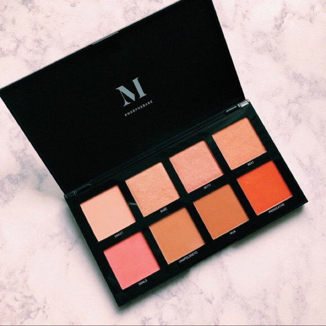 Palette má hồng Morphe 8w , 8c