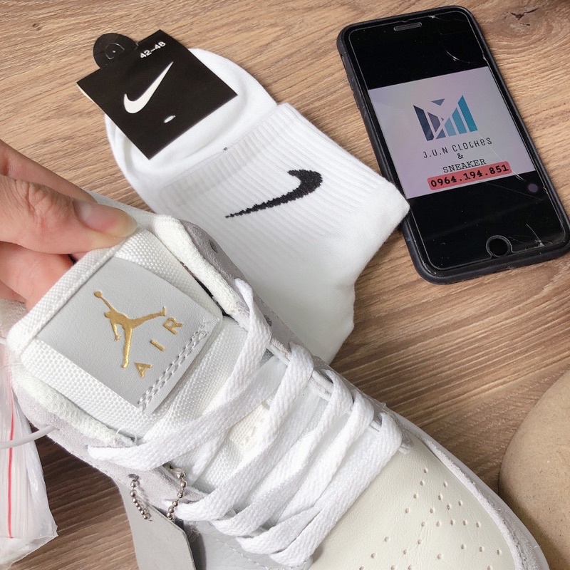 GIÀY JORDAN1 PARIS LAI AU DA THẬT