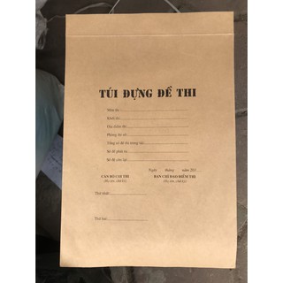 Túi đựng đề thi giá siêu rẻ