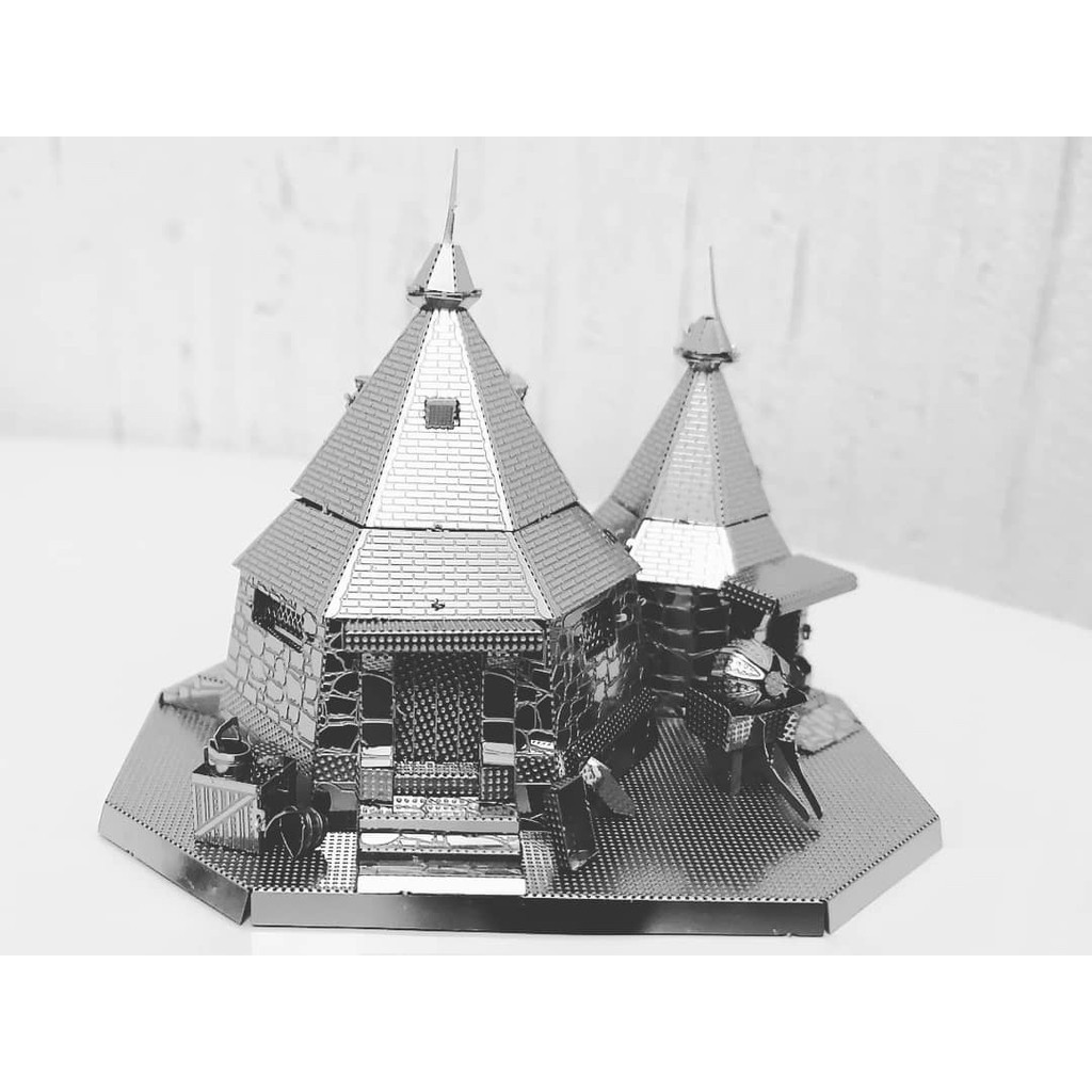Đồ Chơi Lắp Ráp Mô Hình Thép 3D Túp Lều Của Hagrid