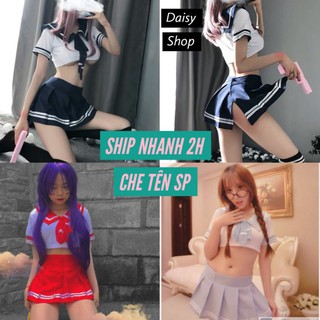 Cosplay học sinh Nhật Bản - váy ngủ nữ sinh gợi cảm cosplay sexy anime quyến rũ (có sẵn, ảnh chụp thật)