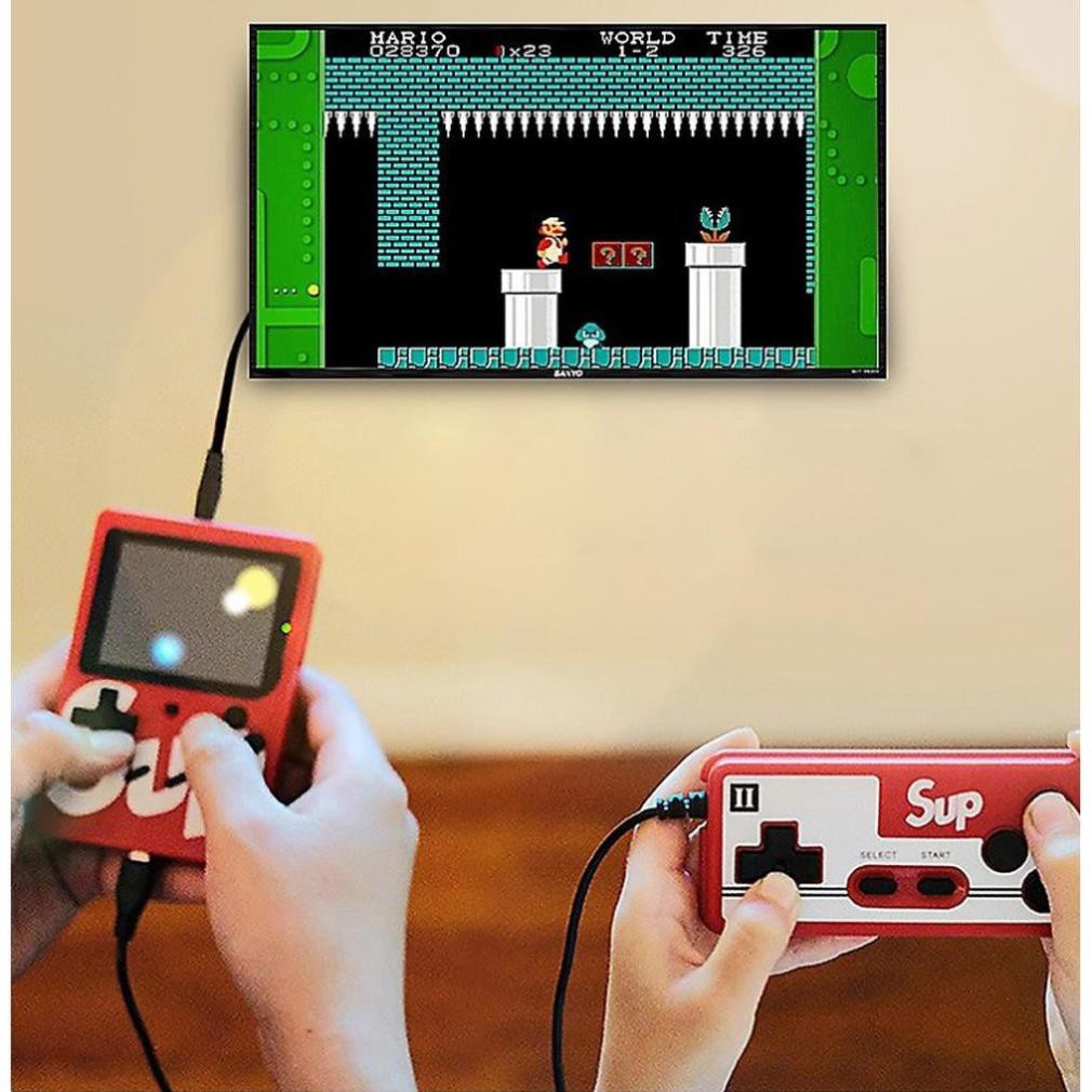 MÁY CHƠI GAME CẦM TAY SUP 400 IN 1 PLUS - 400 TRÒ CHƠI CỔ ĐIỂN.