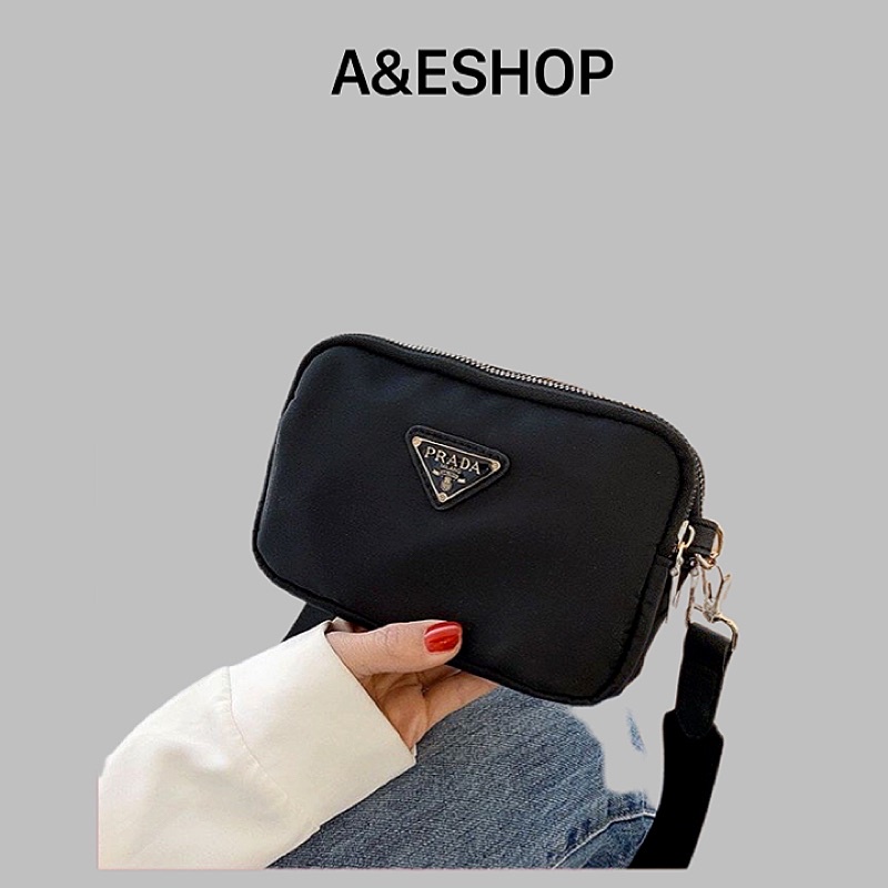 Túi Xách Nữ Mini Nhỏ Gọn Vải Dù Đeo Chéo Đựng Điện Thoại -A&ESHOP 89070