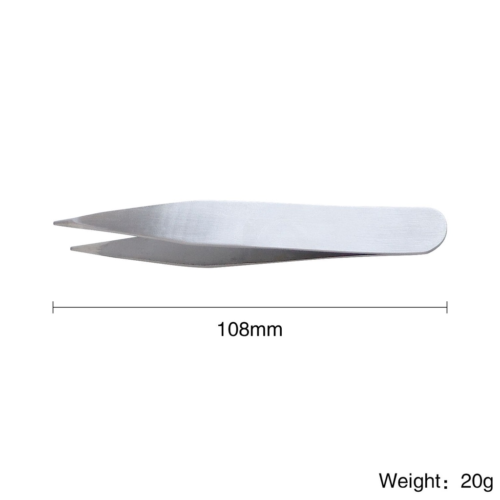 Nhíp Đầu Thẳng / Cong Bằng Thép Không Gỉ Chất Lượng Cao Dùng Làm Trang Sức