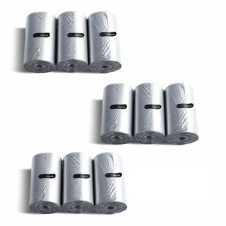 Túi đựng rác tự tiêu màu bạc cuộn 110 cái