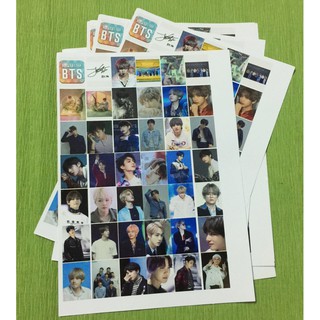 Hình dán BTS – Stich cơ BTS gồm 42 hình dán