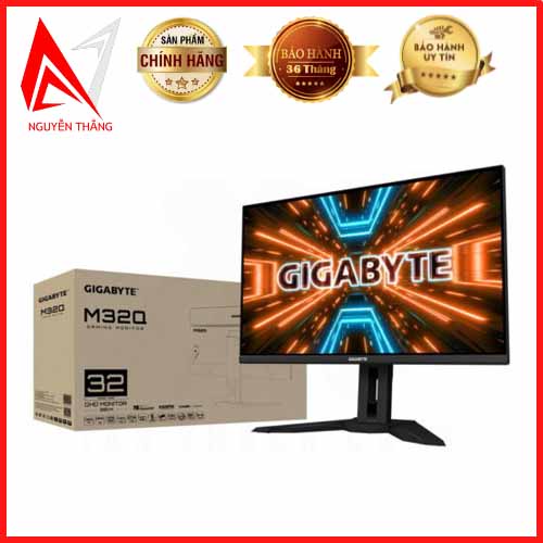 Màn hình GIGABYTE M32Q 32inch IPS 2K 170Hz chuyên game chính hãng