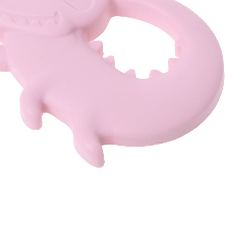 Đồ Chơi Ngậm Nướu Bằng Silicone Hình Cá Sấu Dành Cho Trẻ Sơ Sinh