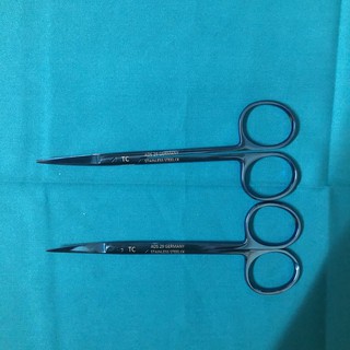 Kéo cắt chỉ thẩm mỹ Xanh Đức [Cong, thẳng]