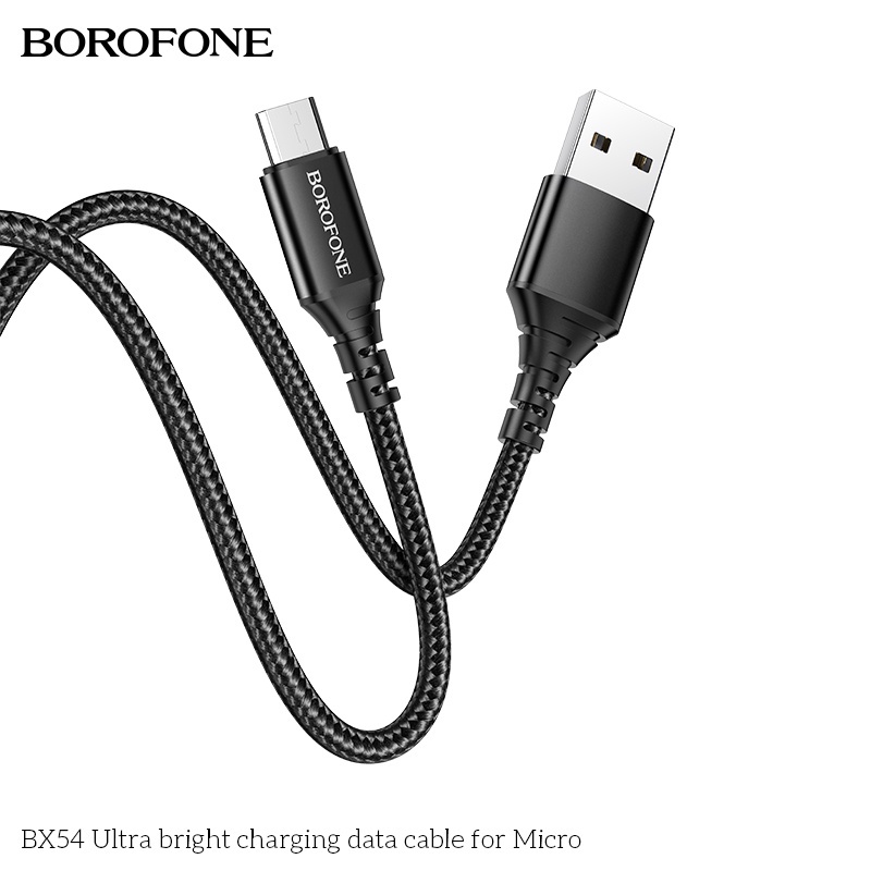 ✅SẠC NHANH ✅ cáp sạc nhanh borofone bx54,dây sạc sam sung ,cáp lphone, type c ,,micro-bọc dù cao cấp