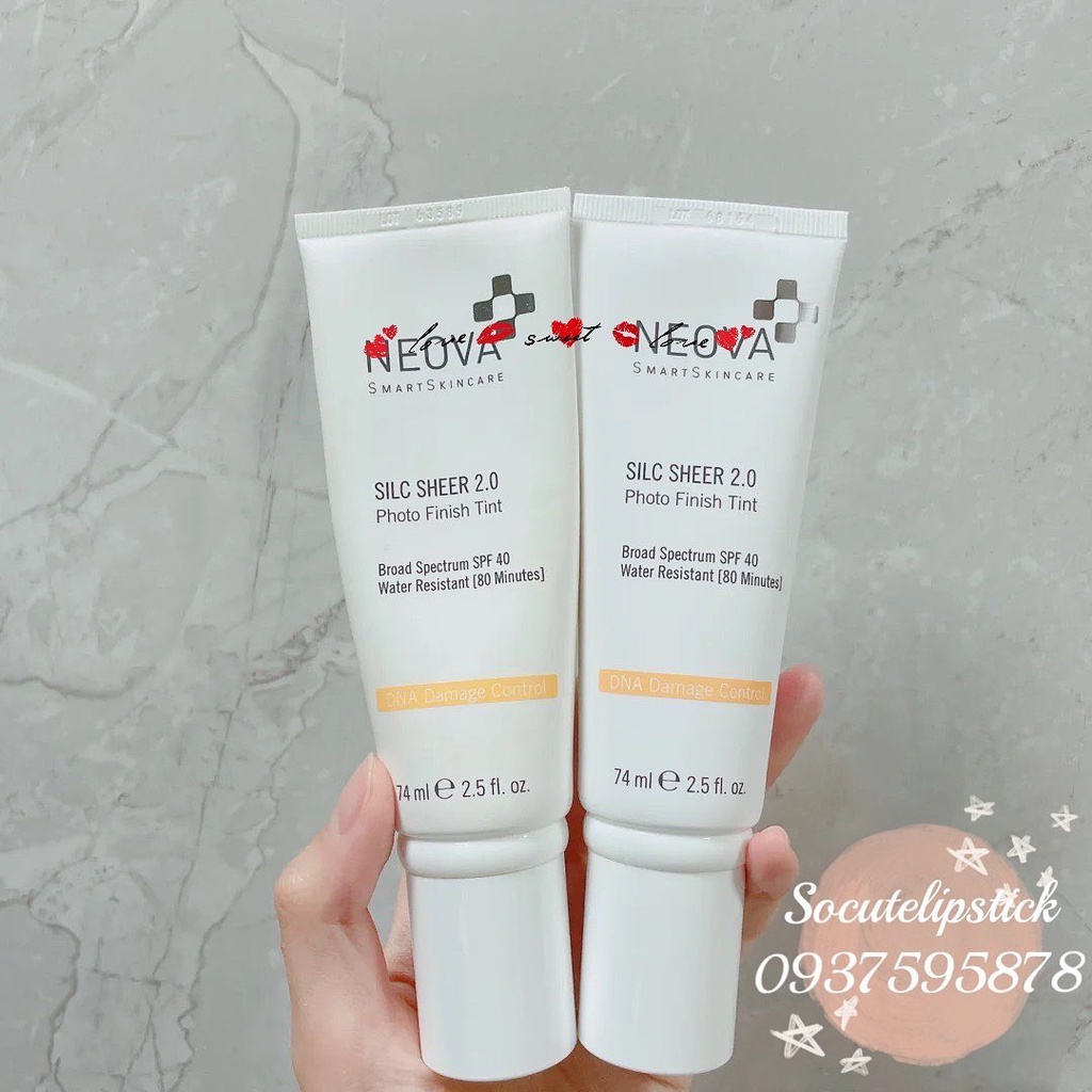 Kem chống nắng NEOVA DNA Damage Control Active Silc Sheer 2.0 SPF 40 (74ml)