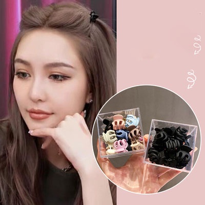 Bộ kẹp tóc Mini hình hoa dễ thương phong cách Hàn Quốc