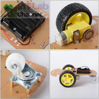Khung xe Robot 3 bánh