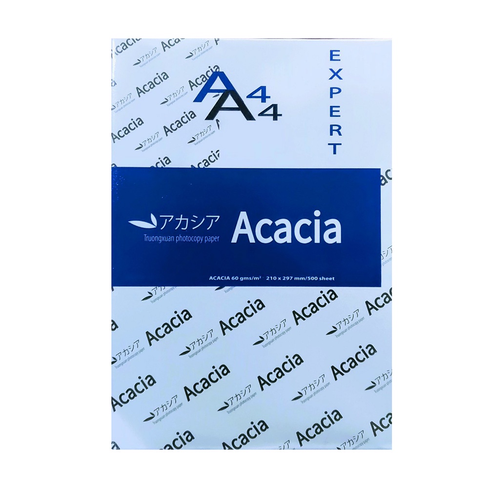 Giấy A4 500 tờ Acacia định lượng 60gsm