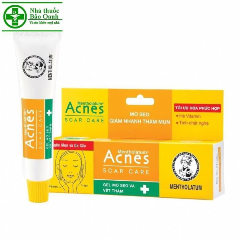 Gel làm mờ sẹo, vết thâm Acnes Mentholatum (12g)