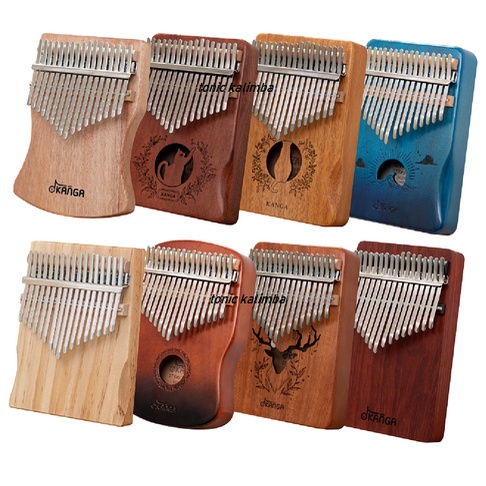 Đàn kalimba 17 phím cao cấp 12 cung hoàng đạo tặng búa chỉnh âm, stick dán màu Gía siêu hời