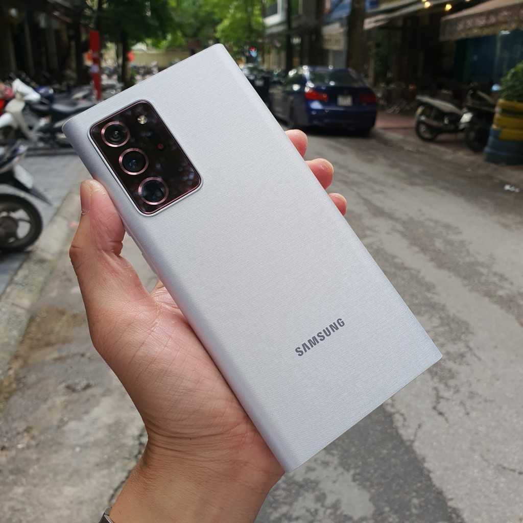 [FREESHIP] Bao Da Clear View Samsung Note 20 Ultra/ Ultra 5G ✅Vuốt Trả Lời ✅ Kháng Khuẩn Chính Hãng