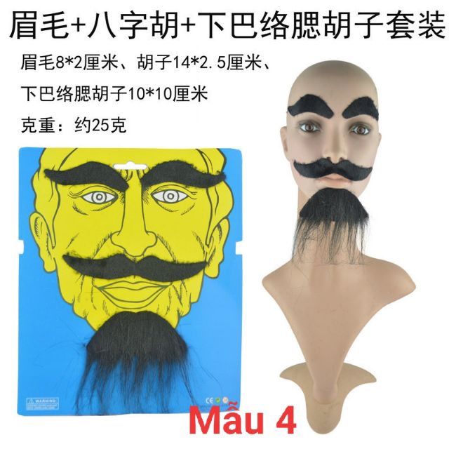 Râu Giả Tóc Giả Râu Ông Tiên Râu Ông Bụt Râu Viking Tóc Viking Râu Cướp Biển Tóc Cướp Biển