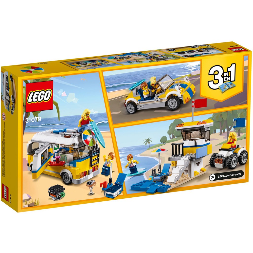 LEGO Creator 31079 - Xe Cắm Trại Bãi Biển