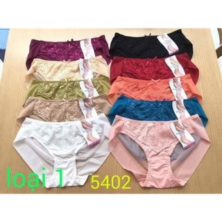5 quần lót lưới 5402 siêu mềm mịn. 40-70kg
