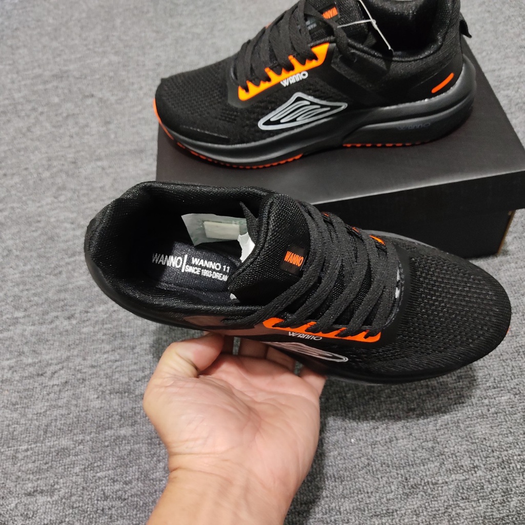 Giày thể thao nam chính hãng wanno size 39-&gt;48 có thể chạy bộ đi  tập gym đi làm đi tiệc bảo hành 12thang