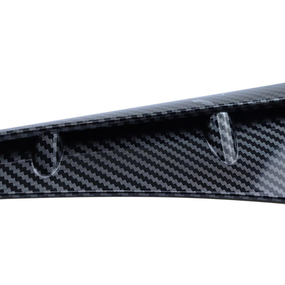 FENDER 1 Cặp Miếng Dán Trang Trí Lỗ Thông Gió Xe Hơi I6Y8 Bằng Sợi Carbon