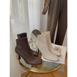 Heel boots mũi vuông G-876-5