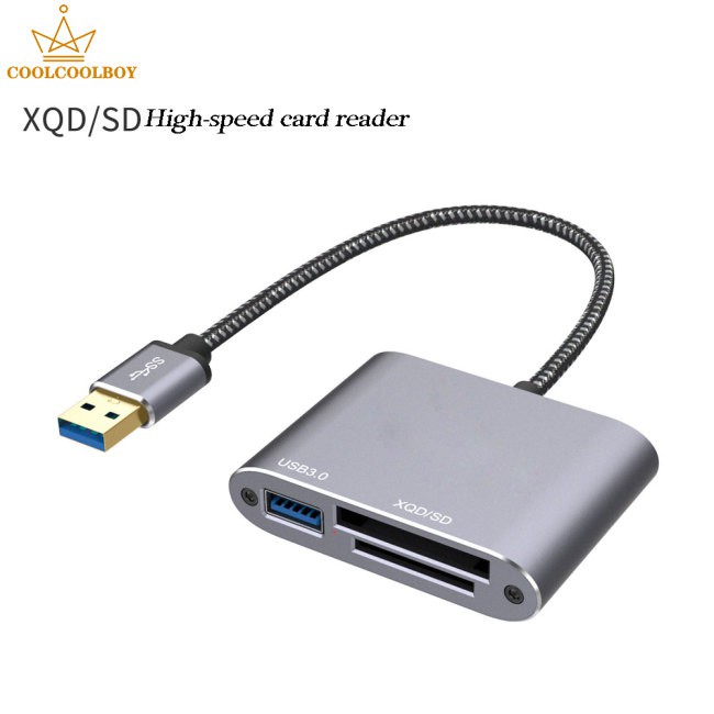 Đầu Đọc Thẻ Nhớ Đa Năng 3 Trong 1 Usb3.0 Sang Xqd / Sd / Usb3.0 | BigBuy360 - bigbuy360.vn