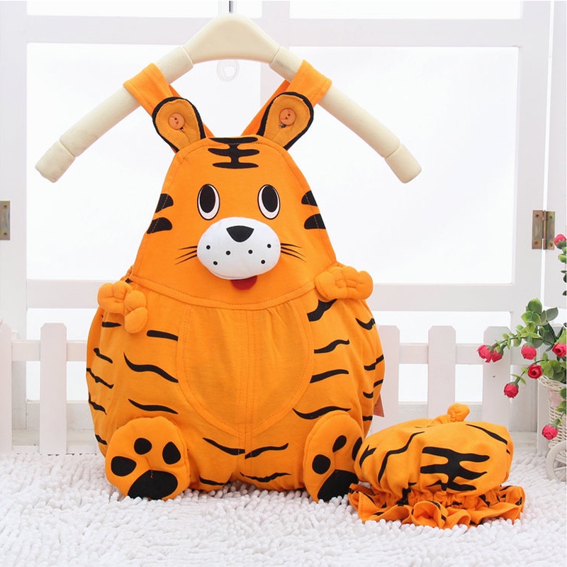 Romper cho bé trai bé gái trẻ em mới sinh Quần áo trẻ em dễ thương trang phục thời trang hoạt hình mùa hè Quần áo trẻ em AKKU