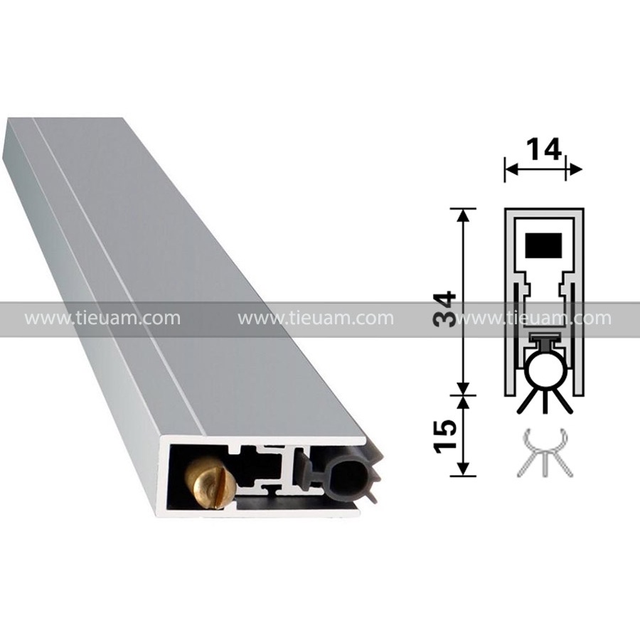 Chân tự co cách âm cửa ADB-BO2 Phụ kiện cách âm chắn gió chân cửa